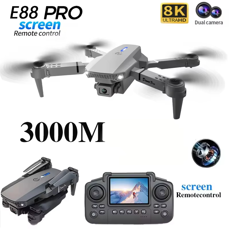 Drone E88 Rc Quadcopter - Nuevo Dron E88 2026 con Cámara