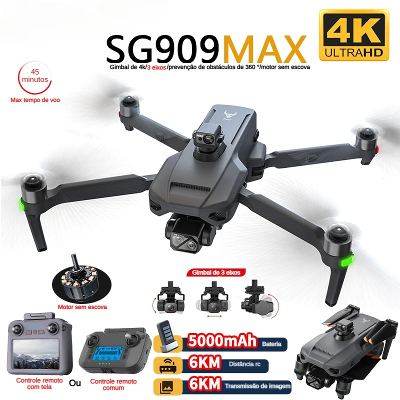Drone Rc Leading - ZLL SG909 SG909MAX Dron profesional con