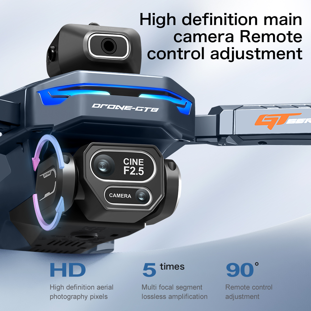 NUEVO Dron GT8 HD RC 4K Profes - Drone Ae Rc reseña y precio