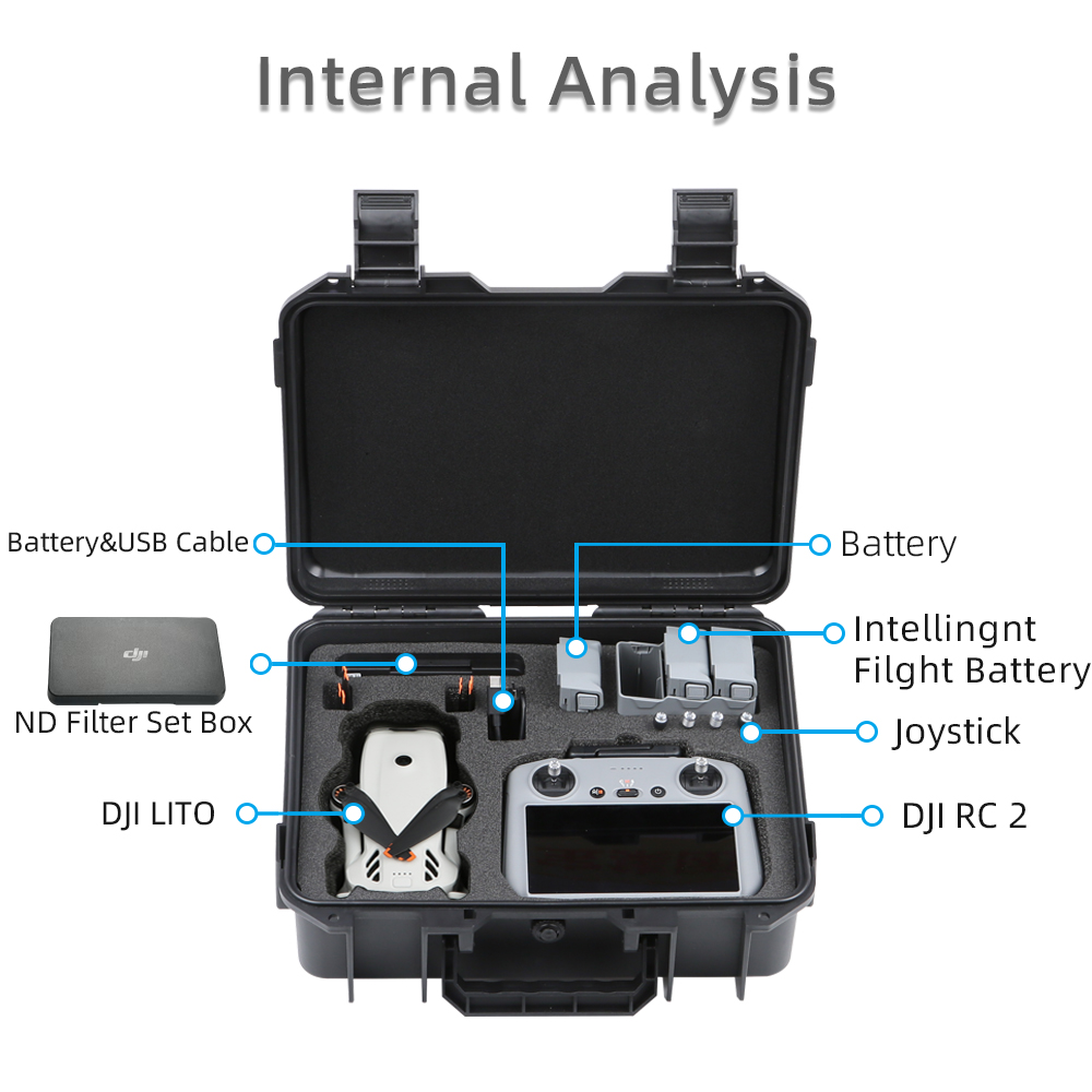 Estuche rígido de almacenamien - Drone Rc Cover reseña y precio