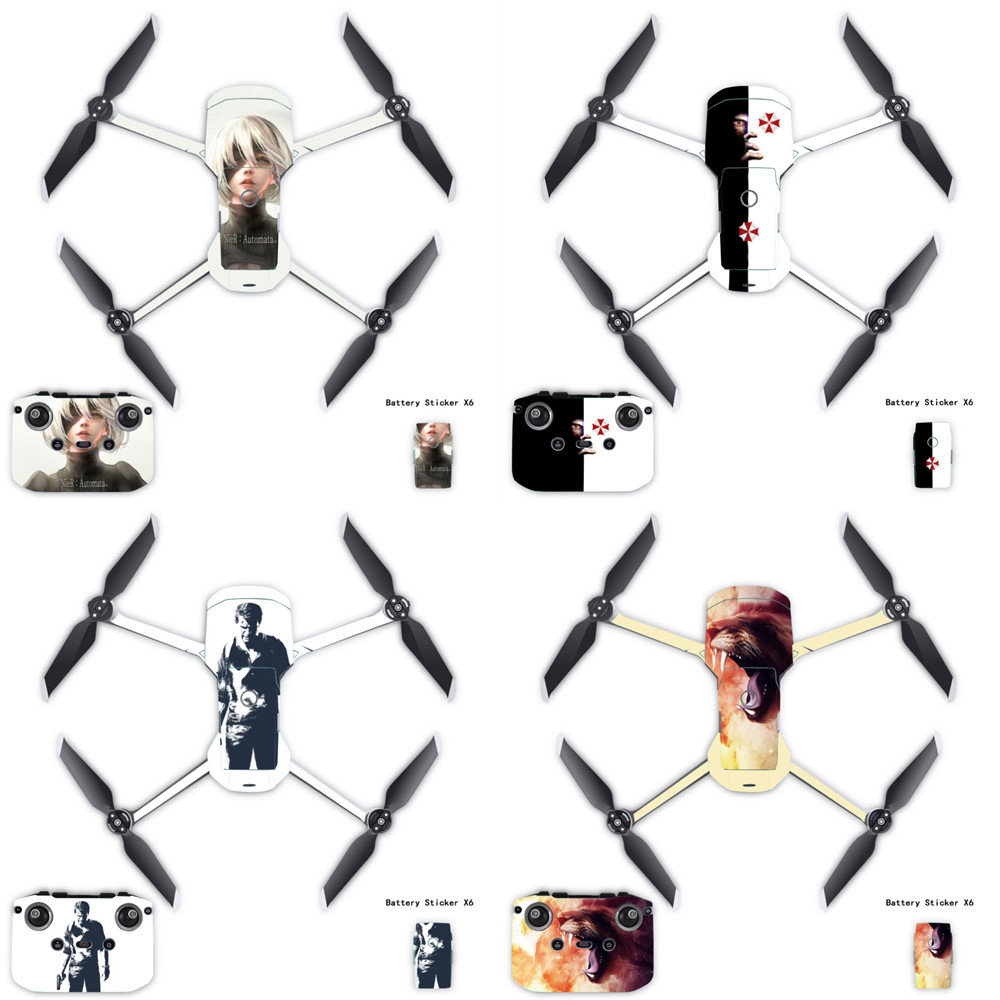 Pegatinas de PVC impermeables, - Drone Rc Cover reseña y precio